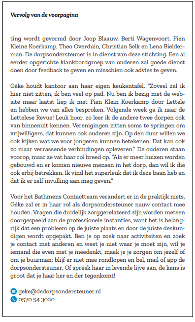 dorpsondersteuner 2