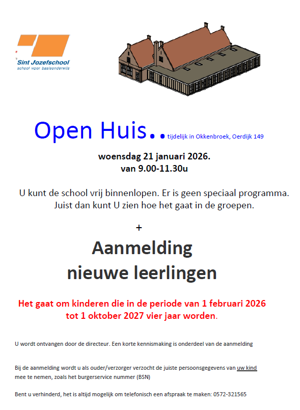 openhuis st Josefschool