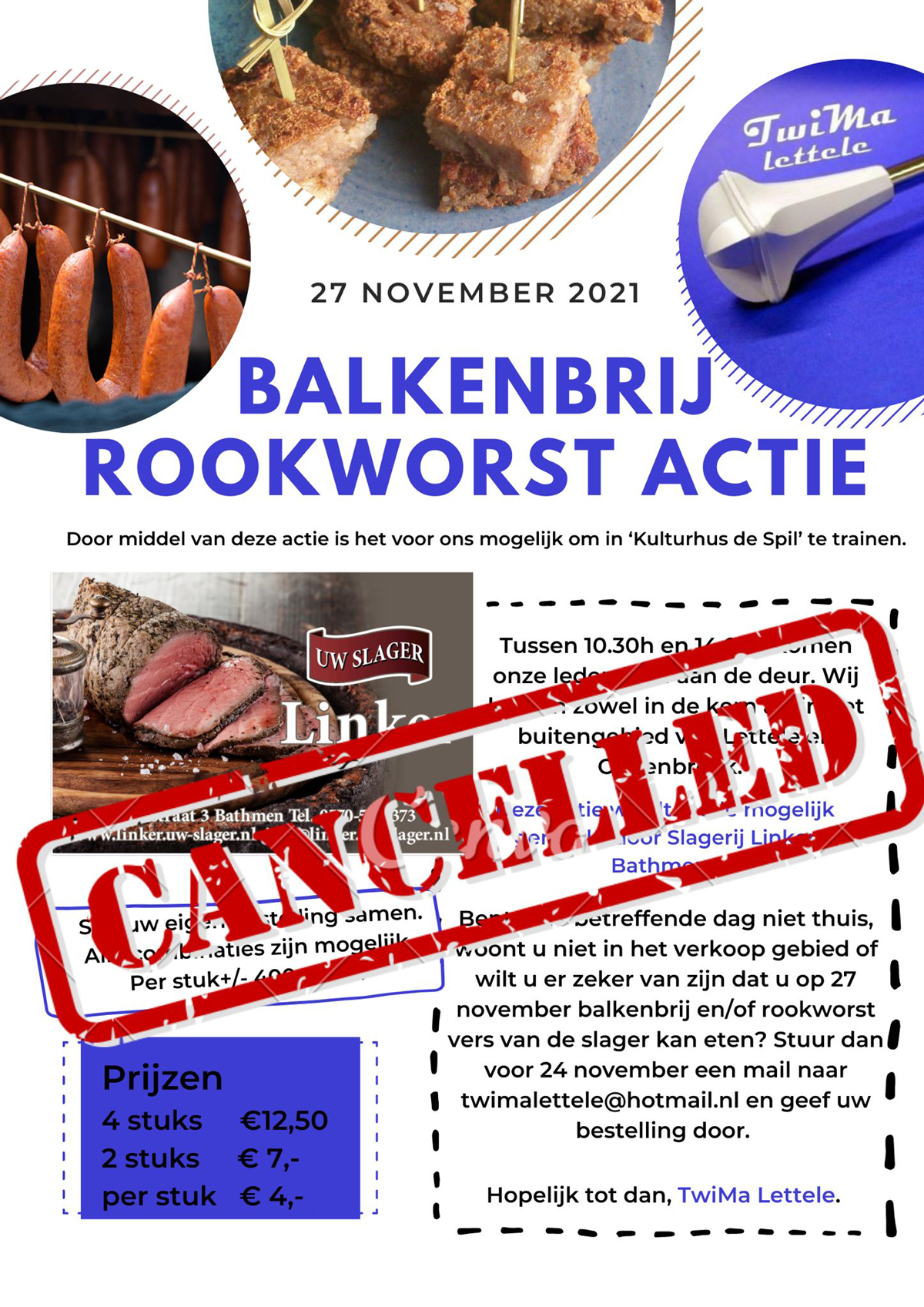 annulering actie balkenbrij